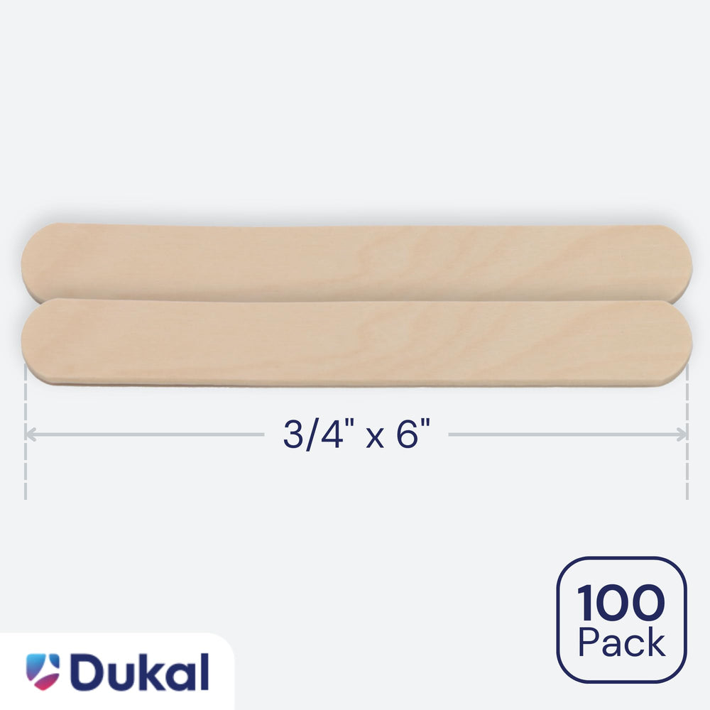 Dukal wax-applicator wooden-large-surface ideal for broad body areas.
