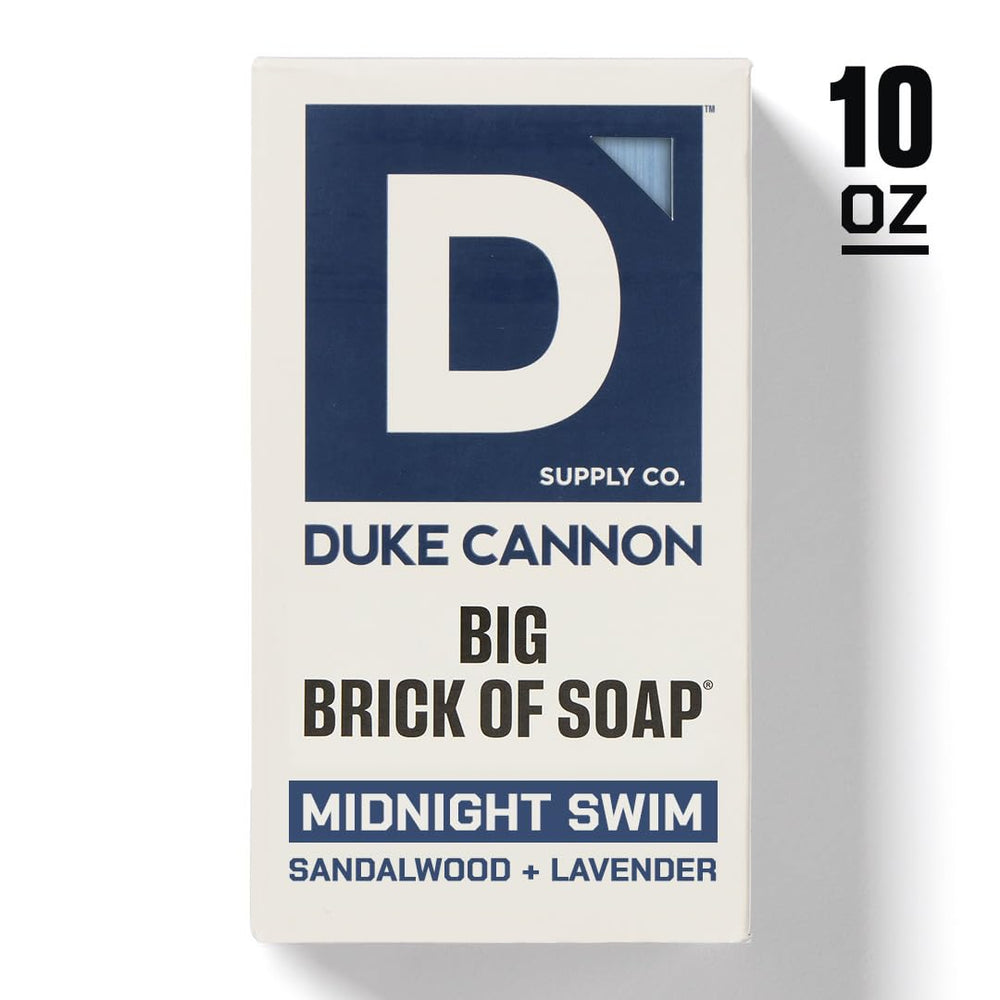 Duke Cannon 10 oz packaging highlights American made quality