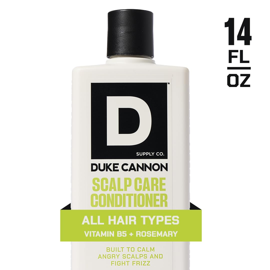 Duke Cannon Condicionador: aplicación diaria para cabello más manejable.