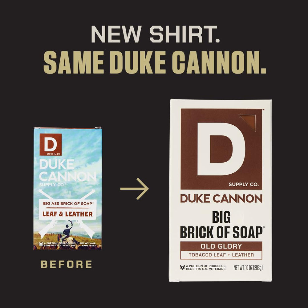 10 oz bars from Duke Cannon stay durable for regular use.