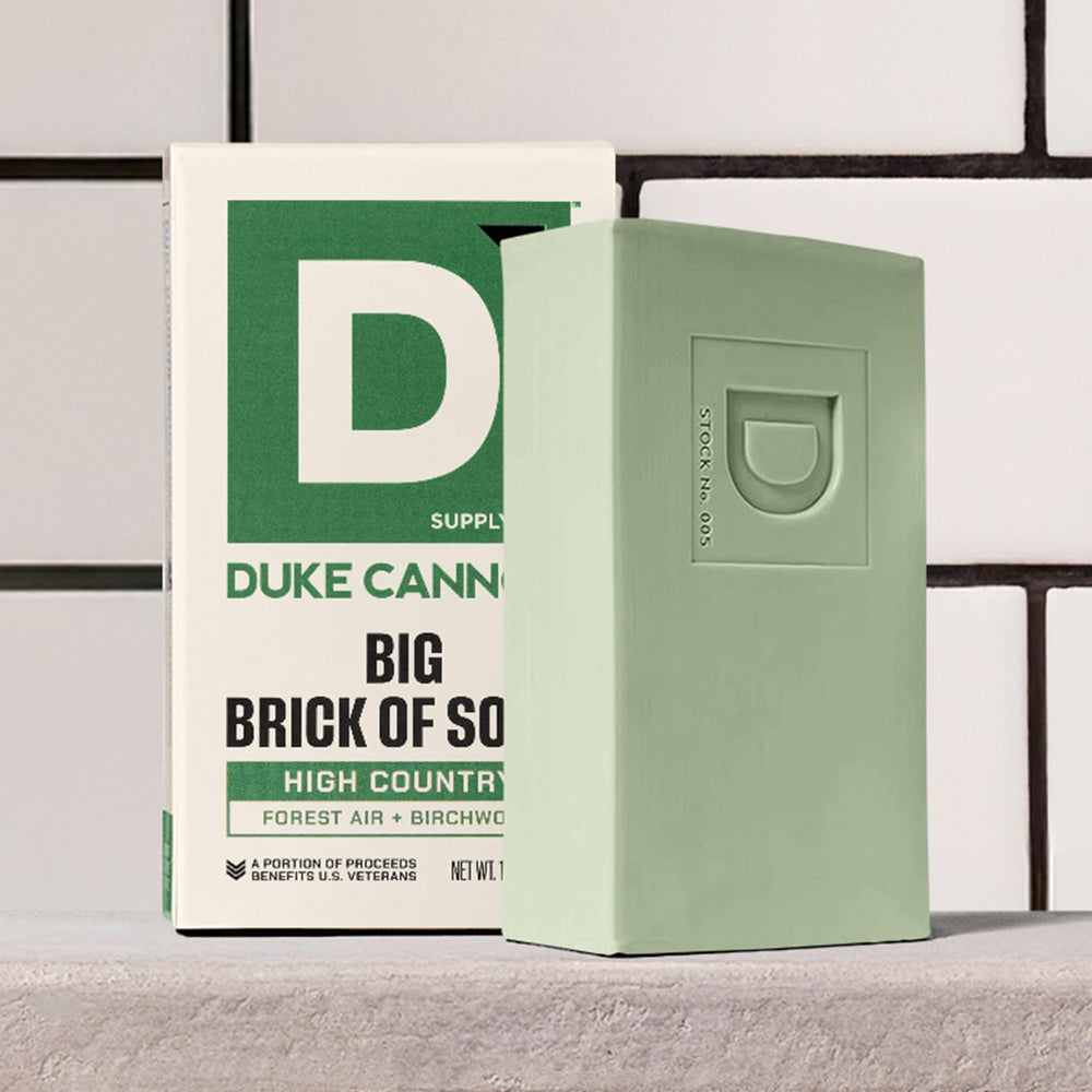 Duke Cannon: uso diario en la ducha para piel limpia y revitalizada.