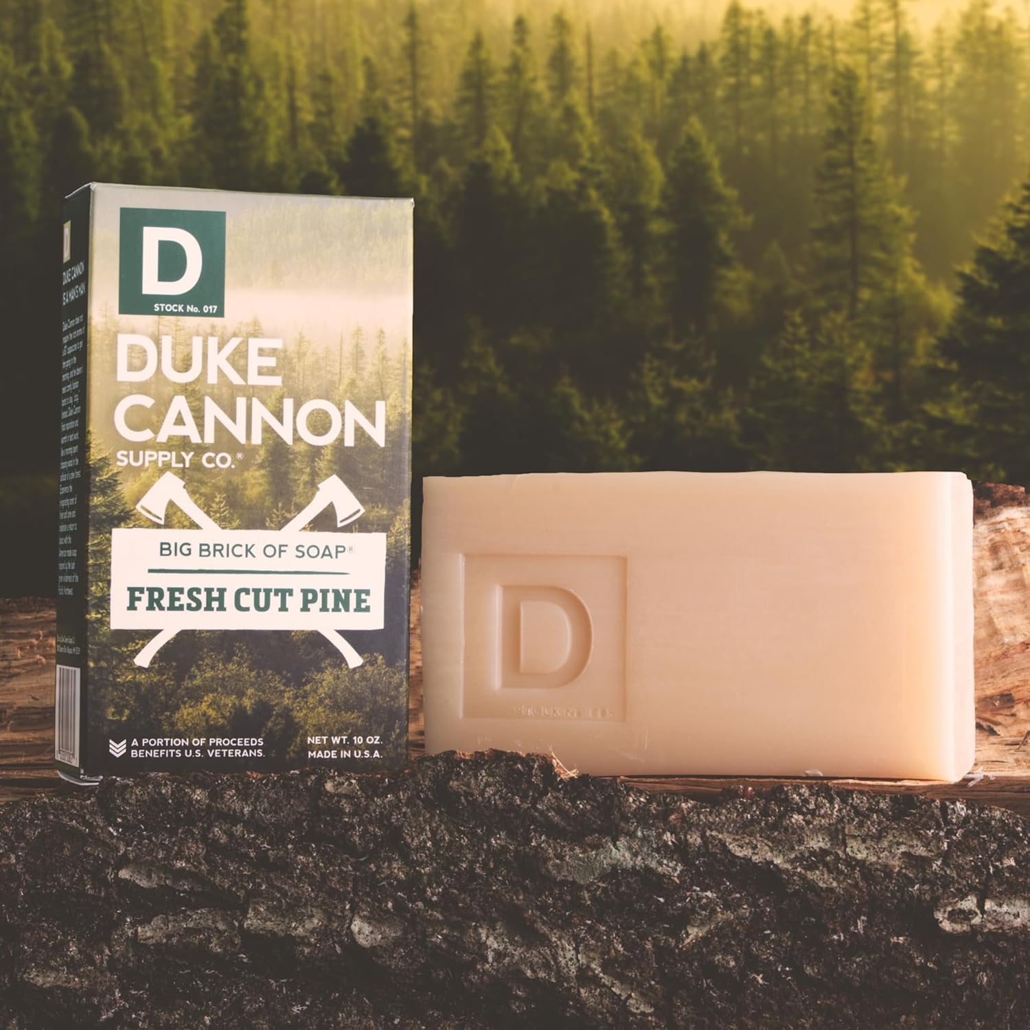 Safflower oil in Duke Cannon soap nourishes skin.