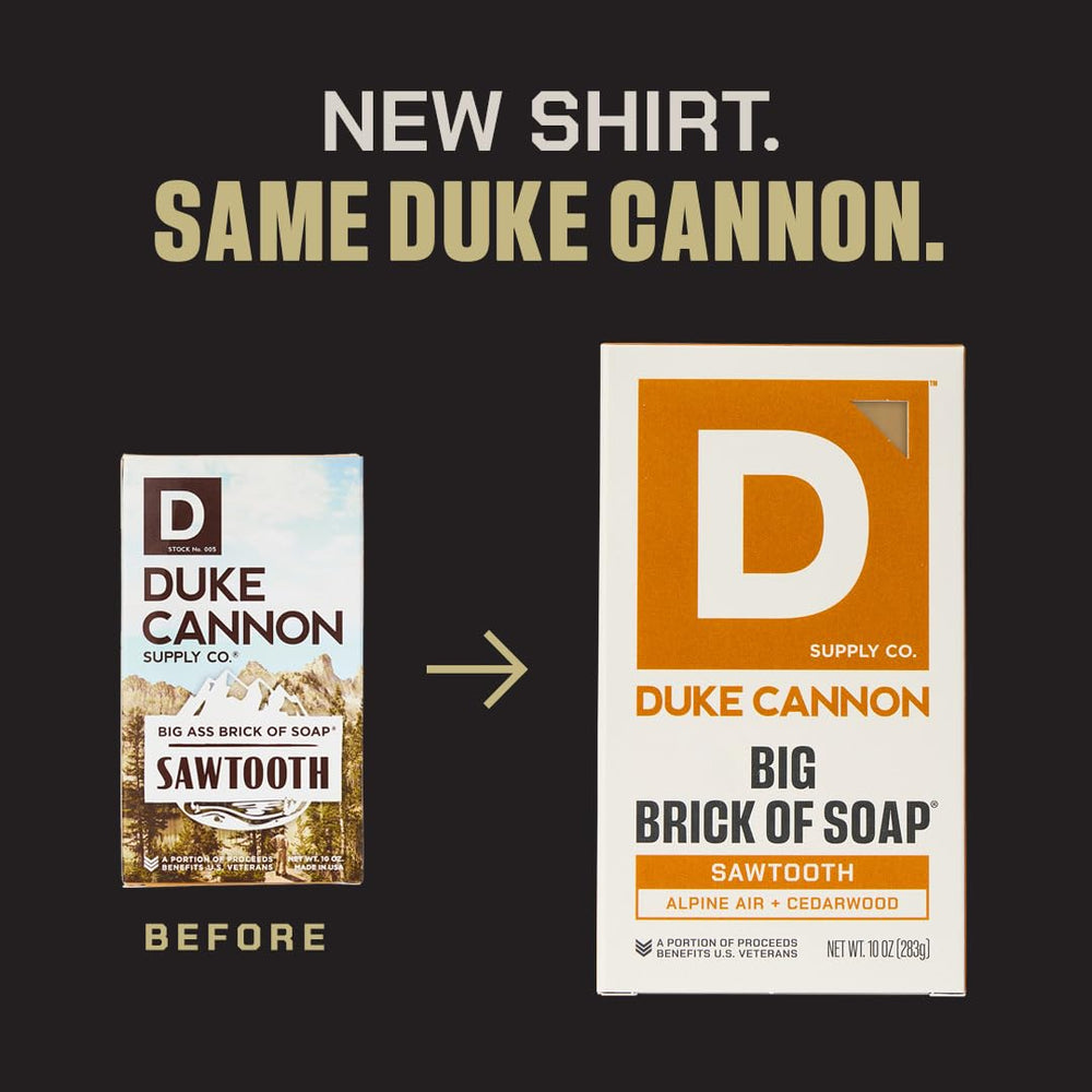 Duke Cannon High Country soap bar for rugged daily care