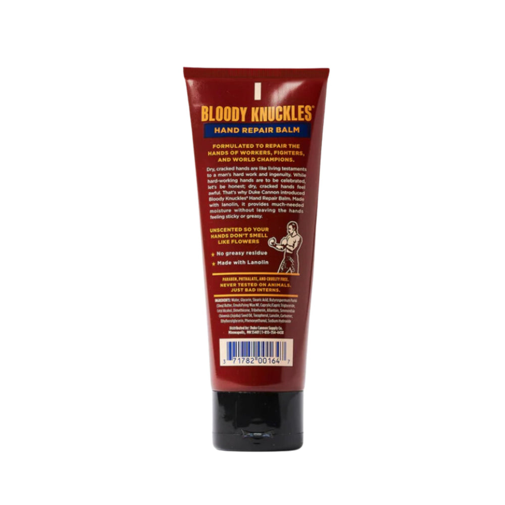 Duke Cannon Bloody Knuckles balm 4-pack packaging for daily use.