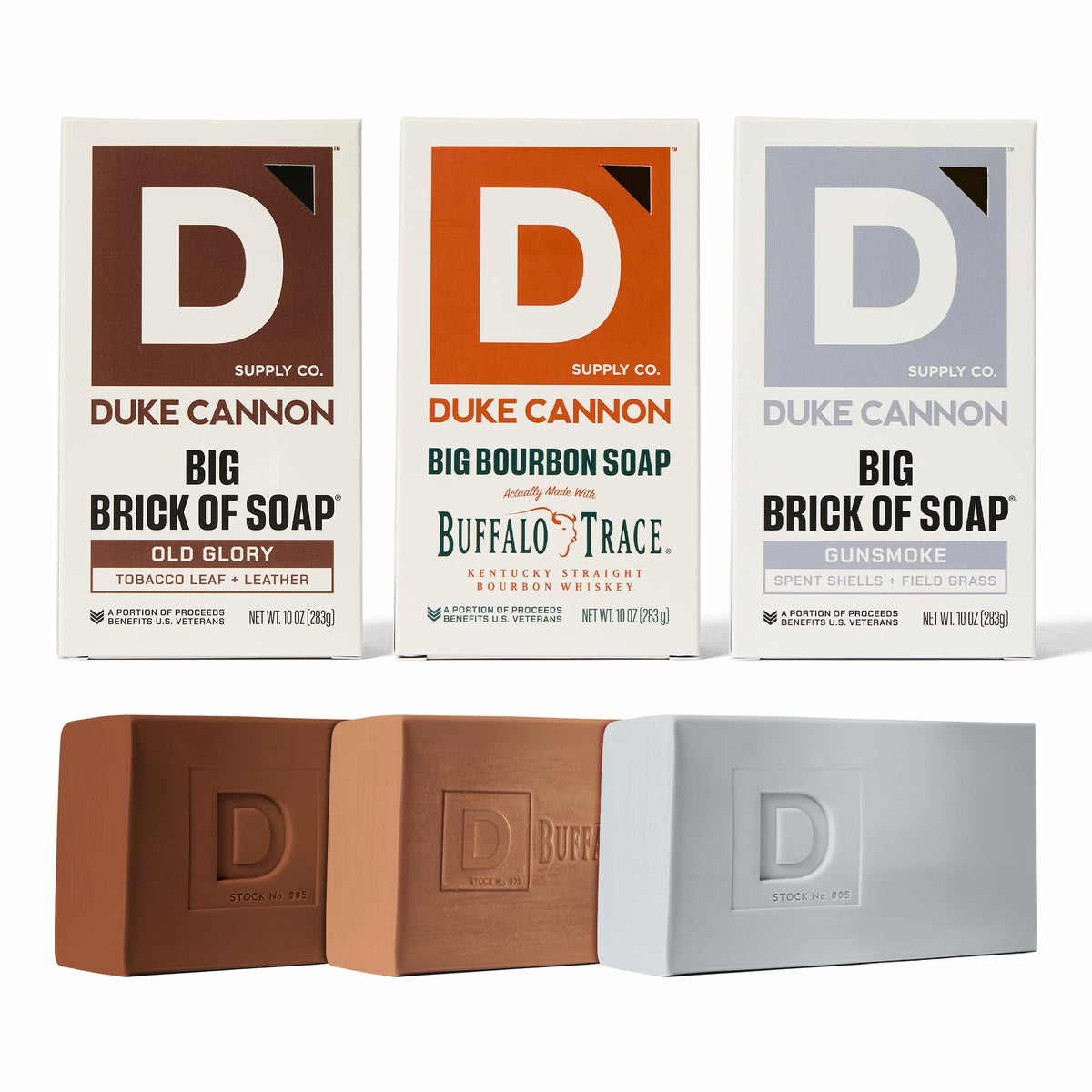 Duke Cannon Bourbon bar soap delivers rugged scent and refreshing cleanse.