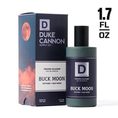 Bottle cap closeup emphasizes premium craftsmanship of Buck Moon