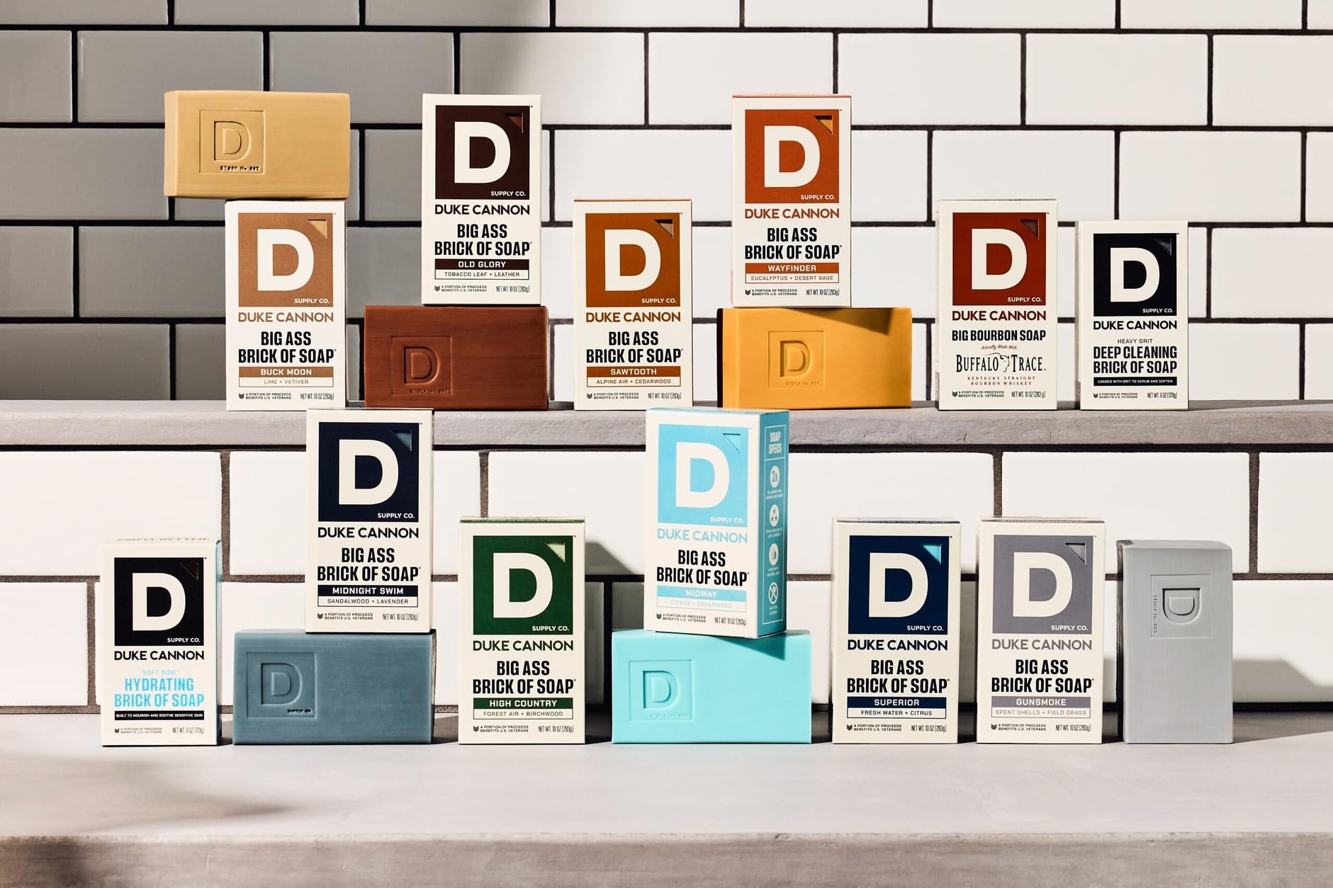 Perfect for busy mornings, Duke Cannon soap speeds shower routines.
