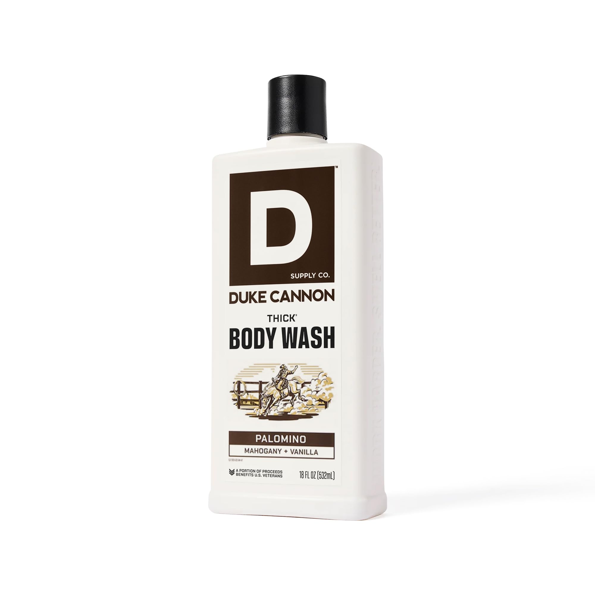 Duke Cannon empaque premium que realza la experiencia de grooming.