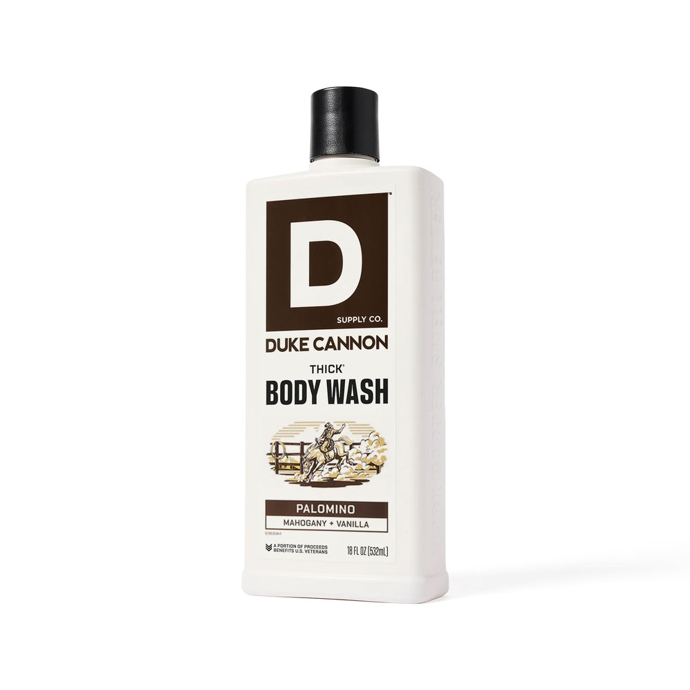 Duke Cannon empaque premium que realza la experiencia de grooming.