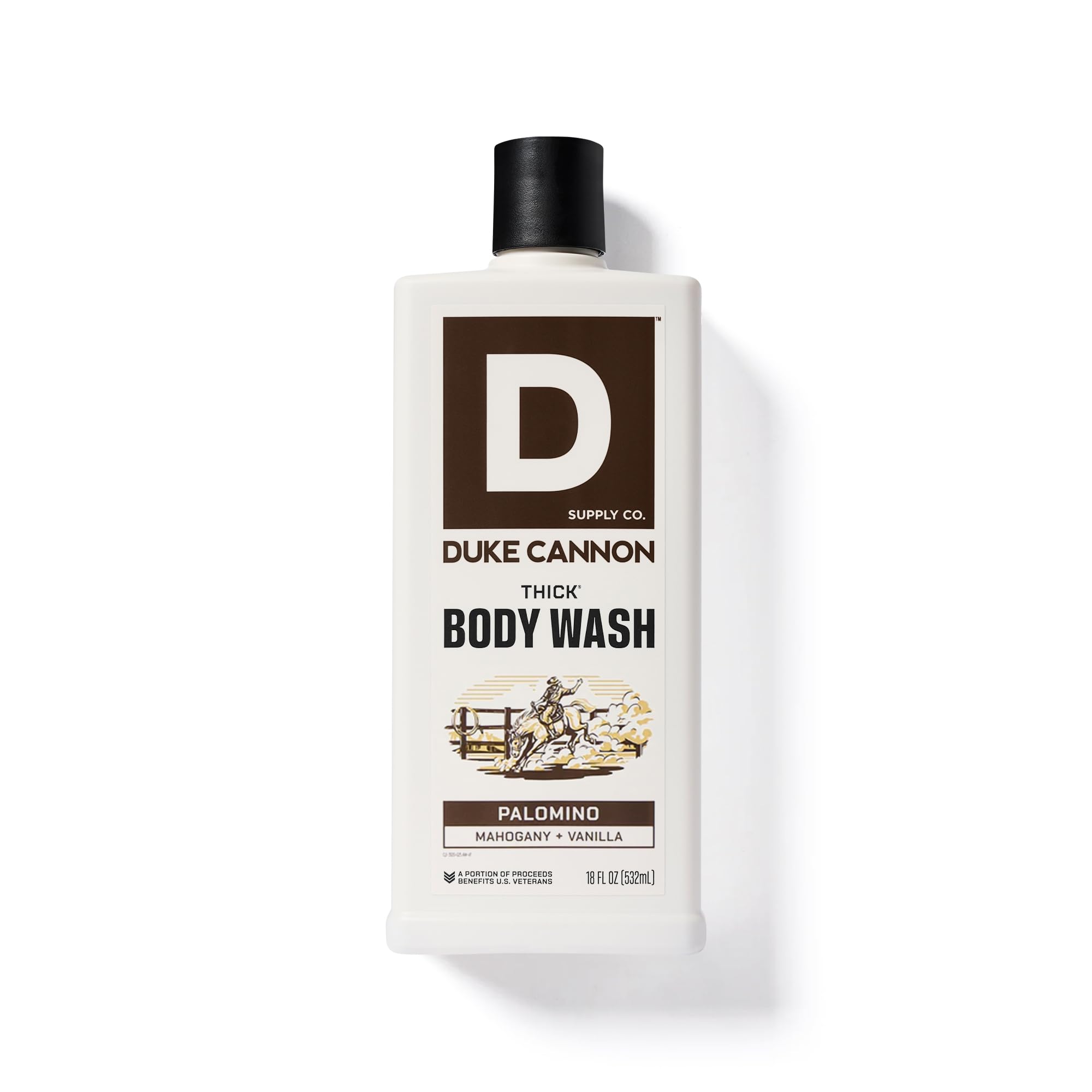 Duke Cannon enriquecido con minerales, sensación revitalizante tras la ducha.