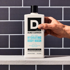 Duke Cannon Ducha Corporal Hidratante, espuma cremosa que cuida la piel durante la ducha.