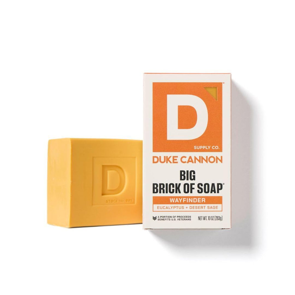 Duke Cannon High Country 10oz bar delivers an earthy cedarwood scent.