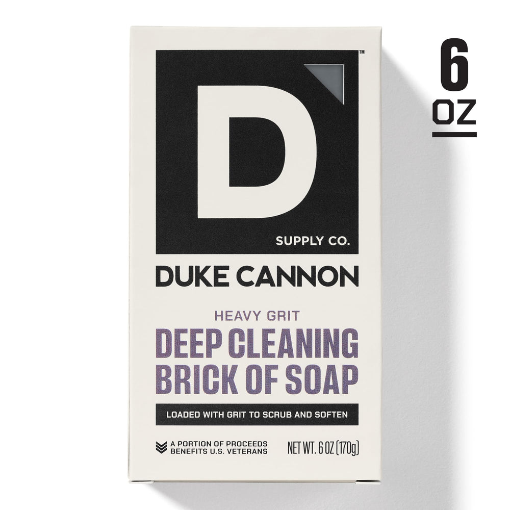 Duke Cannon Jabon barra karité: suavidad gracias a la manteca de karité.