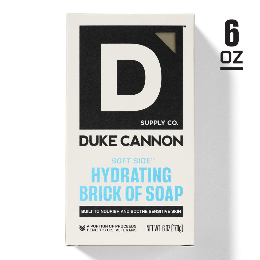 Duke Cannon Jabon ladrillo aceite de coco ofrece hidratación prolongada