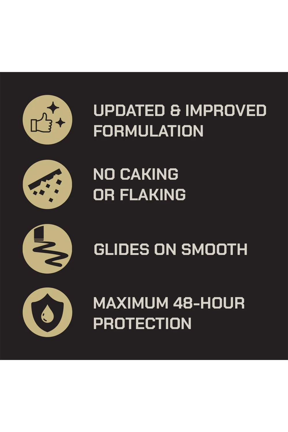 Aloe vera and vitamin E imagery signaling skin soothing formula.