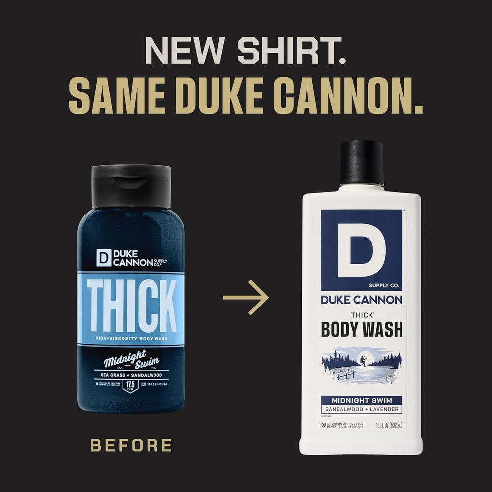 Duke Cannon Midnight Swim, jabón en lufa, piel limpia y revitalizada.