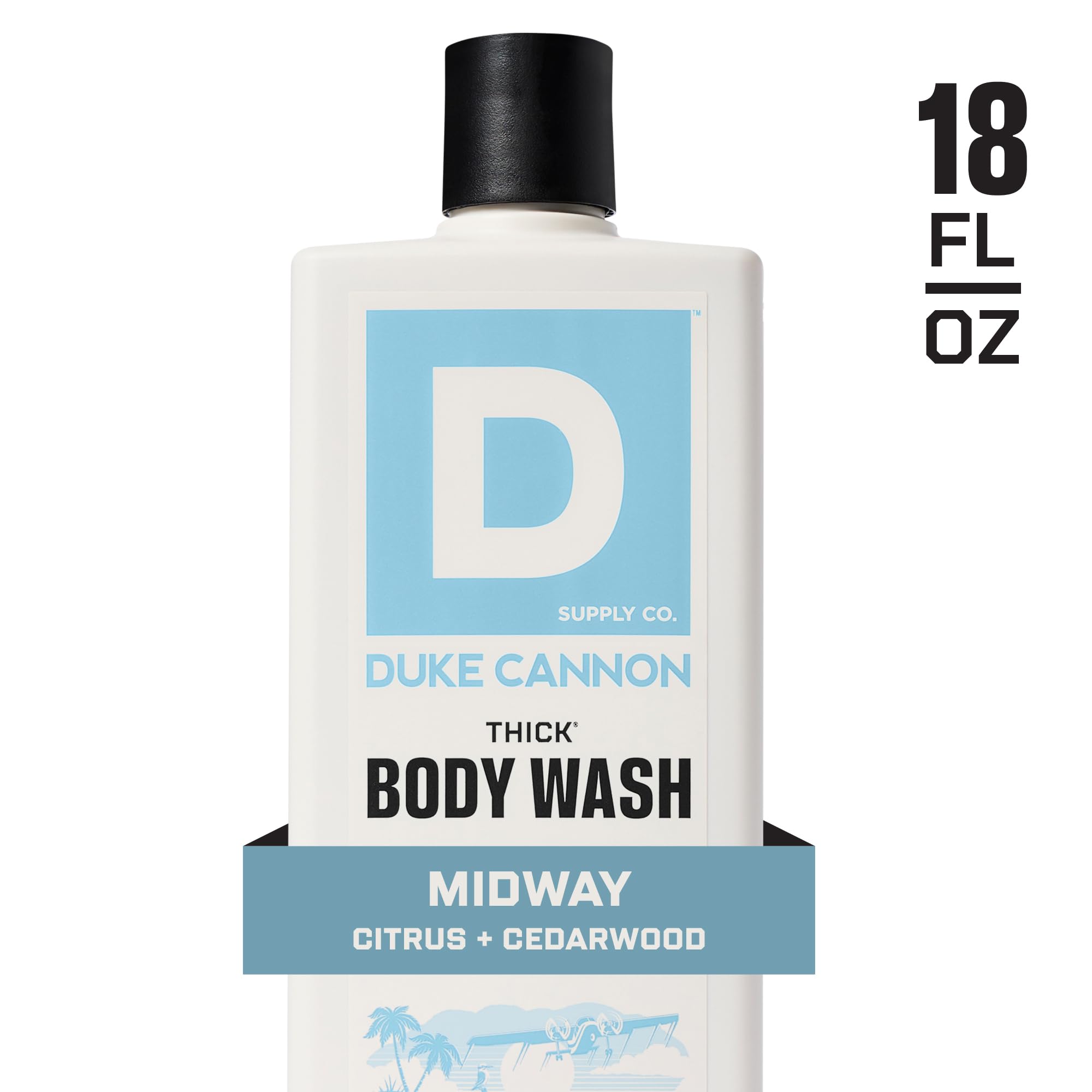 Duke Cannon Midway: fragancia cítrica y sandalo para energizar la ducha
