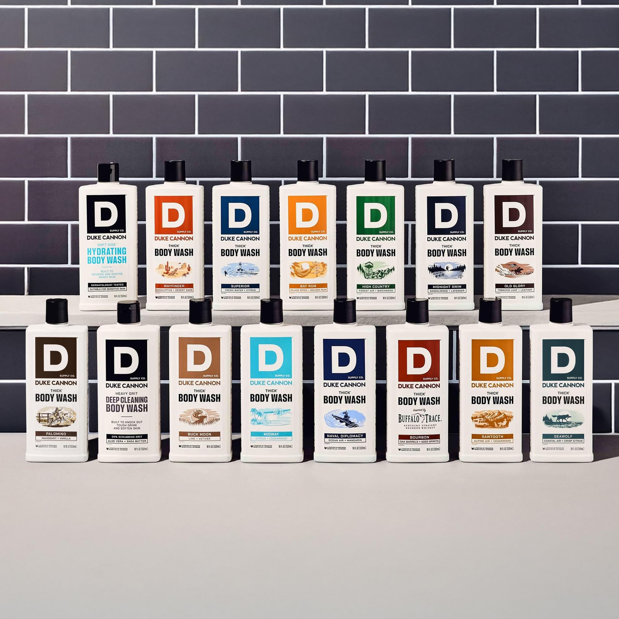 Duke Cannon Naval Diplomacy: textura alta que facilita la cobertura de la piel.