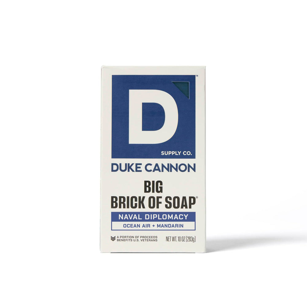 Outdoor morning shower mood with revitalizing Duke Cannon soap