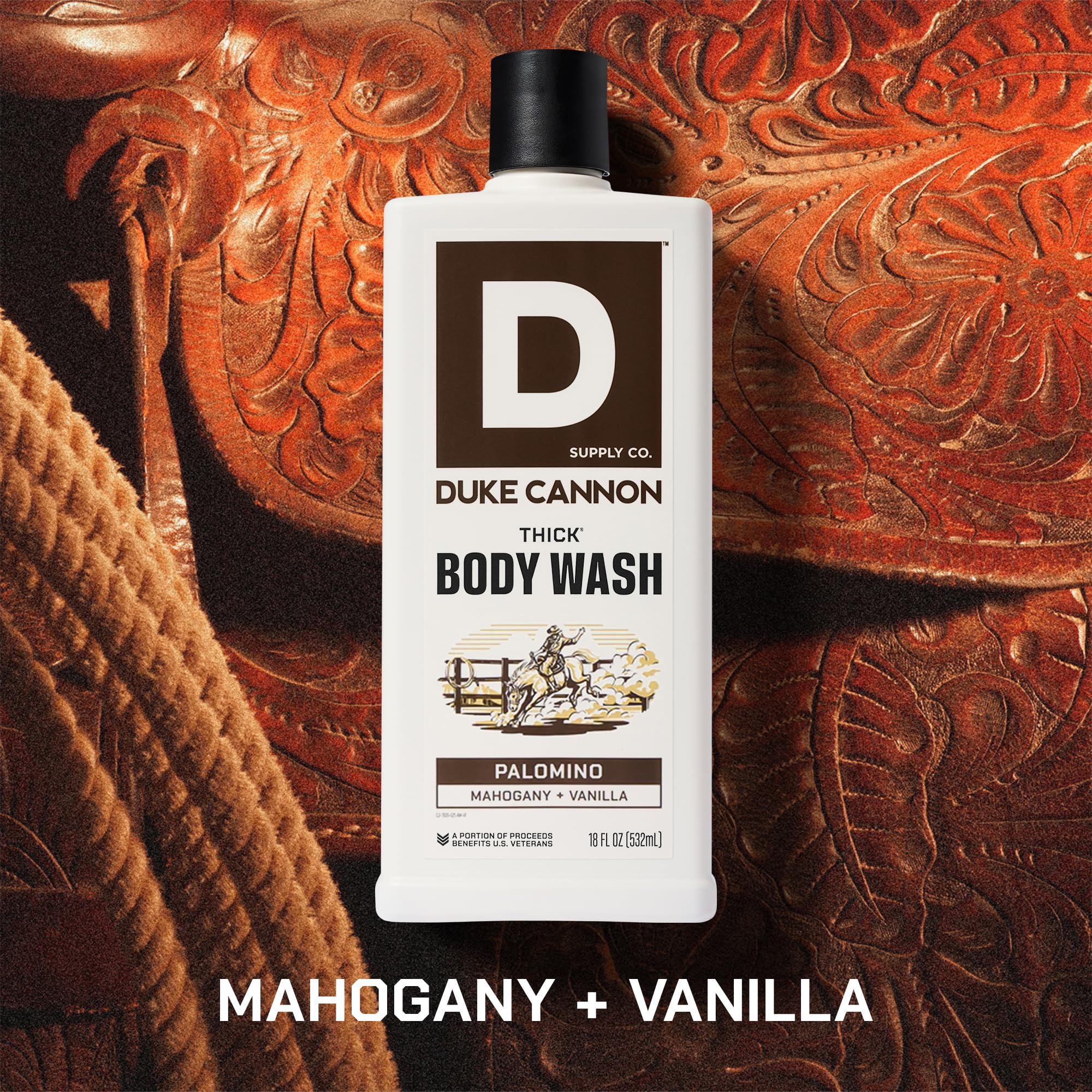 Duke Cannon Palomino: espuma cremosa y generosa para cada ducha.