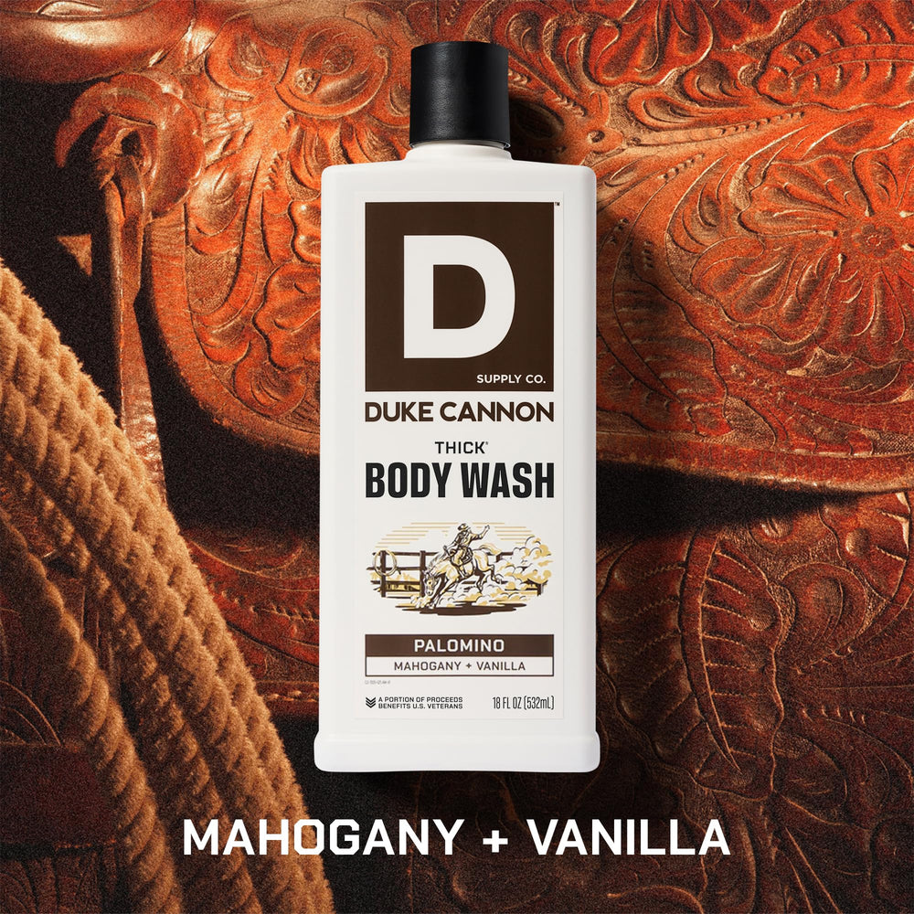 Duke Cannon Palomino: espuma cremosa y generosa para cada ducha.