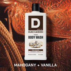 Duke Cannon Palomino: espuma cremosa y generosa para cada ducha.