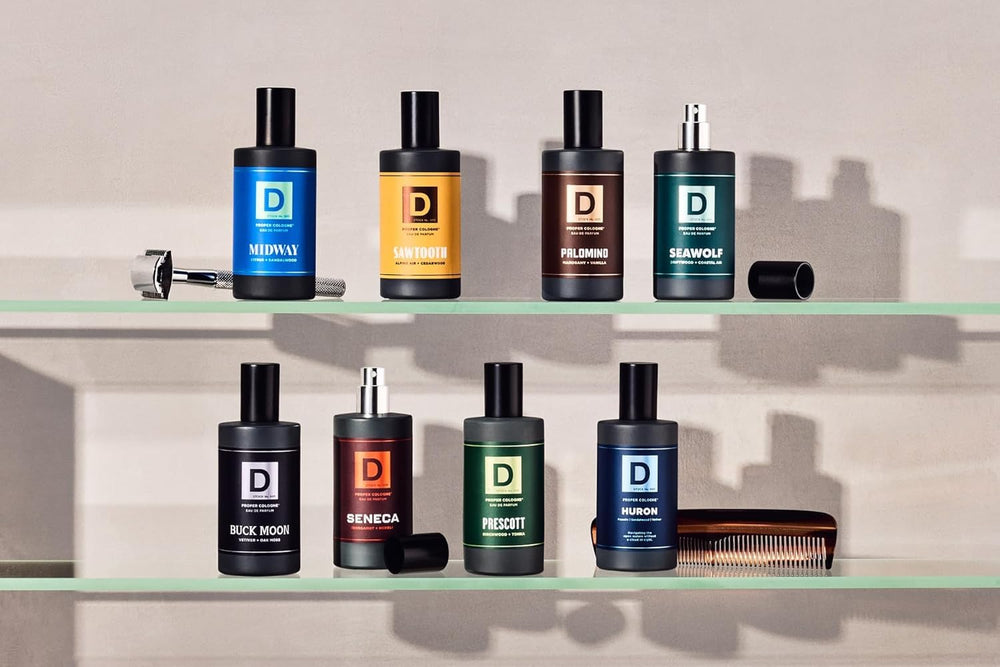 Duke Cannon Palomino Proper Cologne leather-and-vanilla notes evoke adventurous, masculine style.