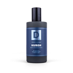 Duke Cannon Huron apothecary glass vessel exudes minimalist sophistication.