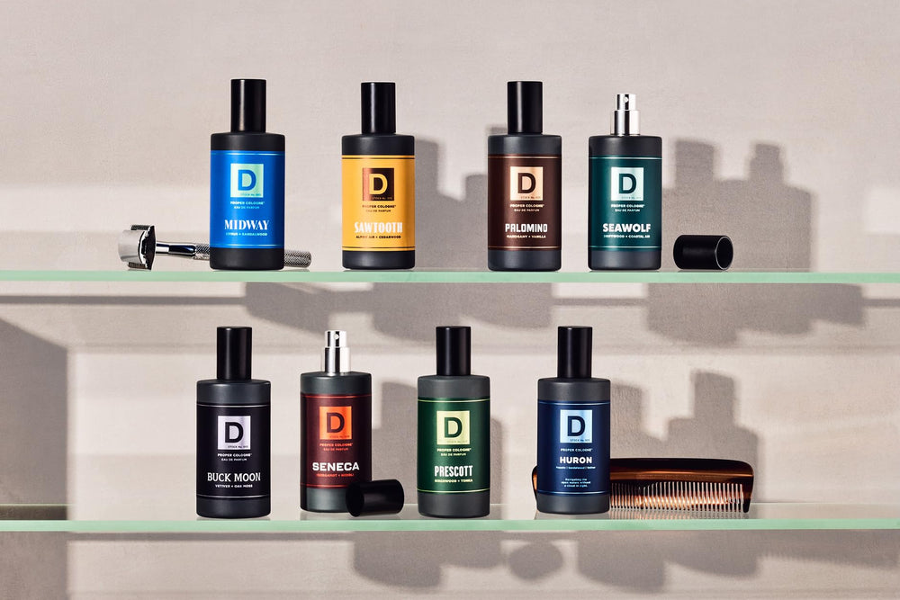 Close-up of natural ingredients emphasizing curated fragrance blend.