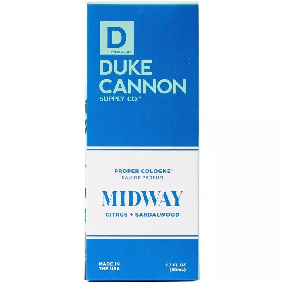 Duke Cannon Midway coastal-fresh aroma evokes open horizons