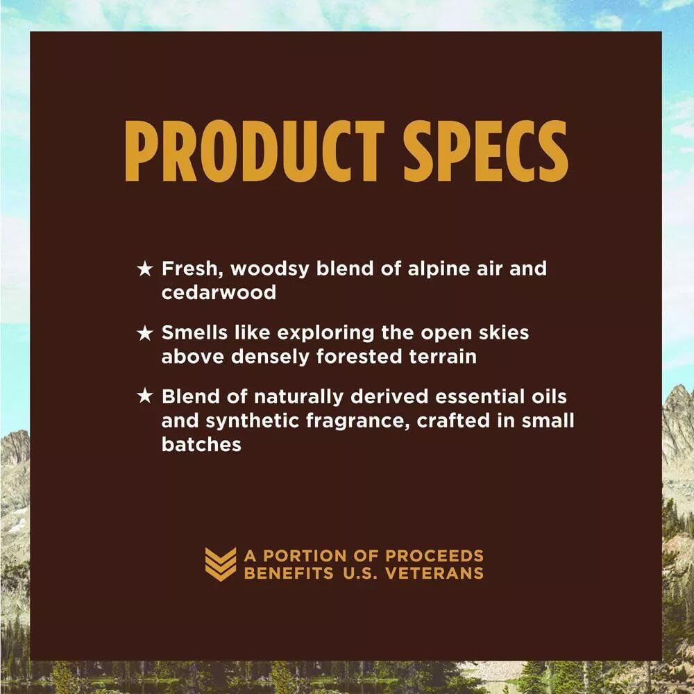 Duke Cannon Sawtooth amber accent adds warmth and depth.