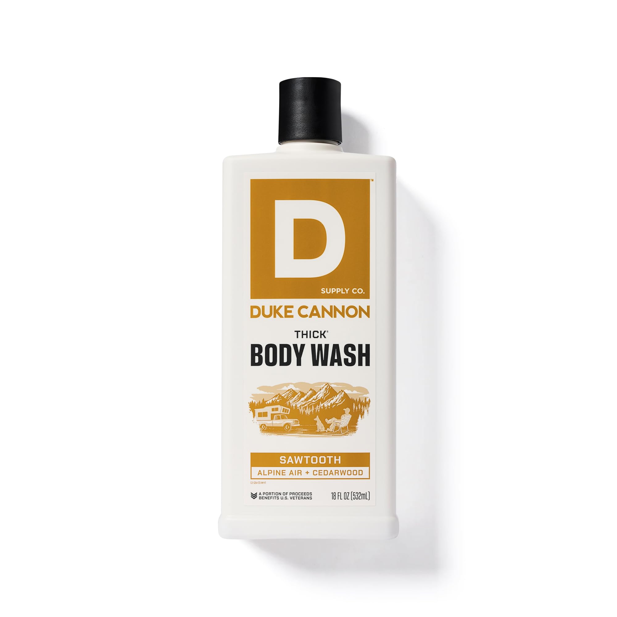 Duke Cannon Sawtooth, aplicación circular para exfoliación suave.