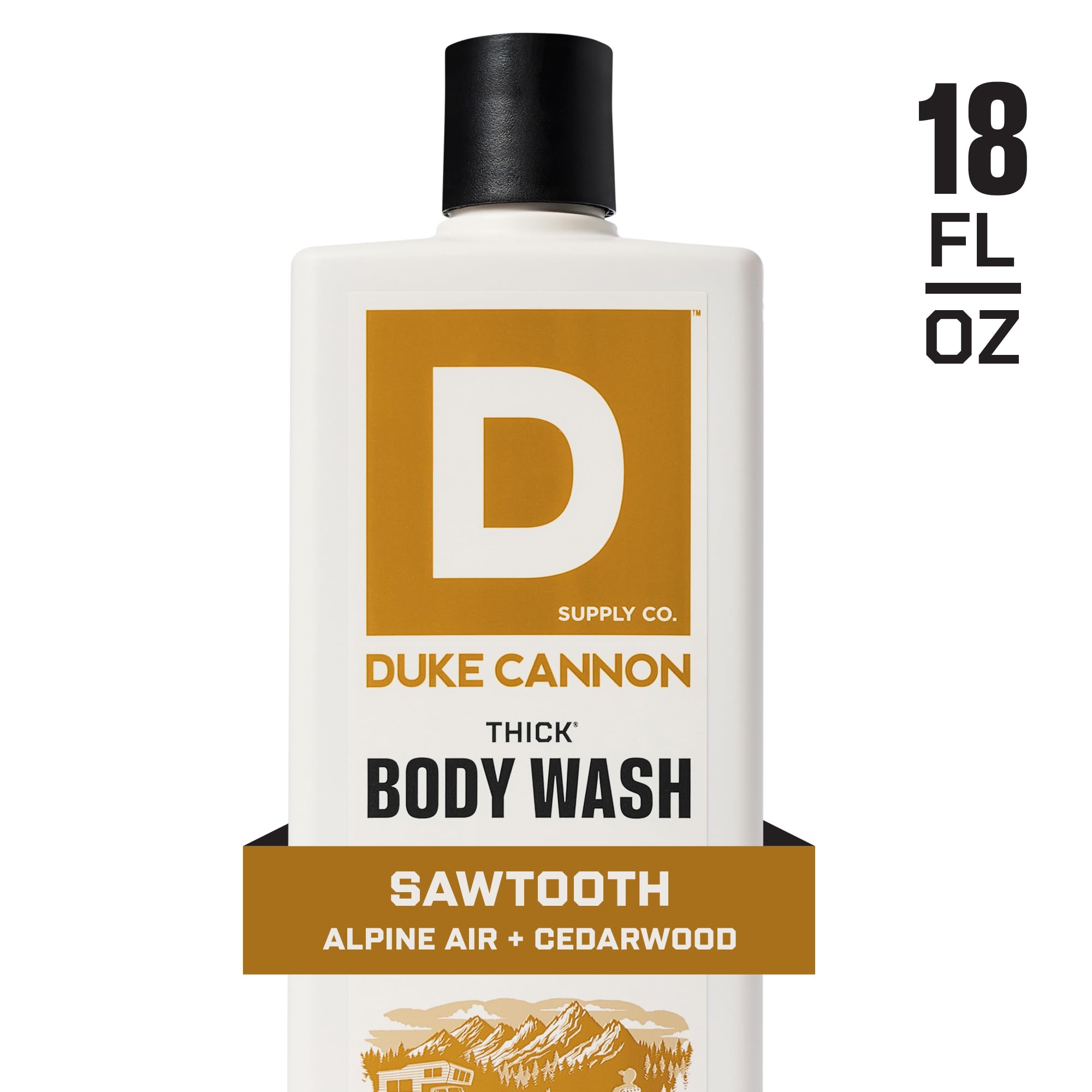 Duke Cannon Sawtooth, fragancia masculine duradera para uso diario.