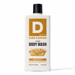 Duke Cannon Sawtooth, jabón de ducha espeso para una experiencia corporal intensa.