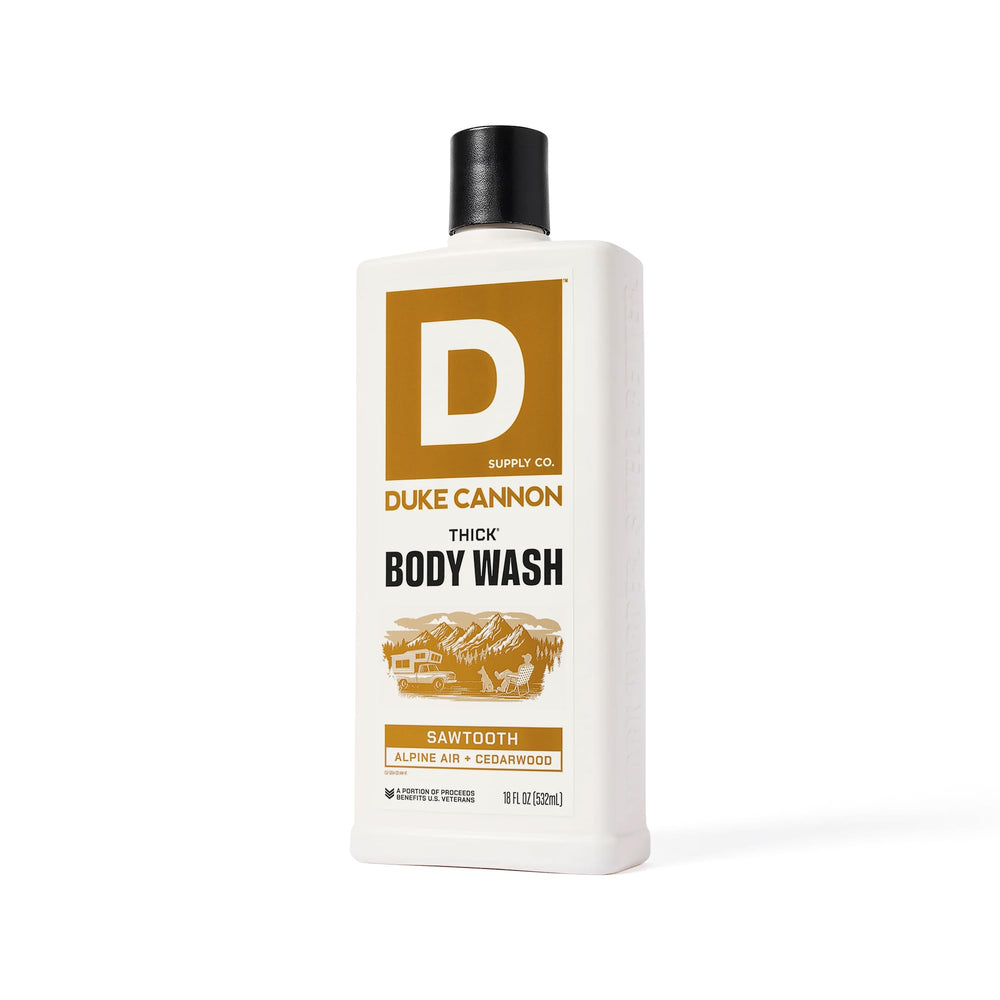 Duke Cannon Sawtooth, producido en Estados Unidos con ingredientes de calidad.