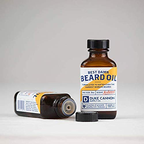 Duke Cannon Travel tin packaging for portable beard care
