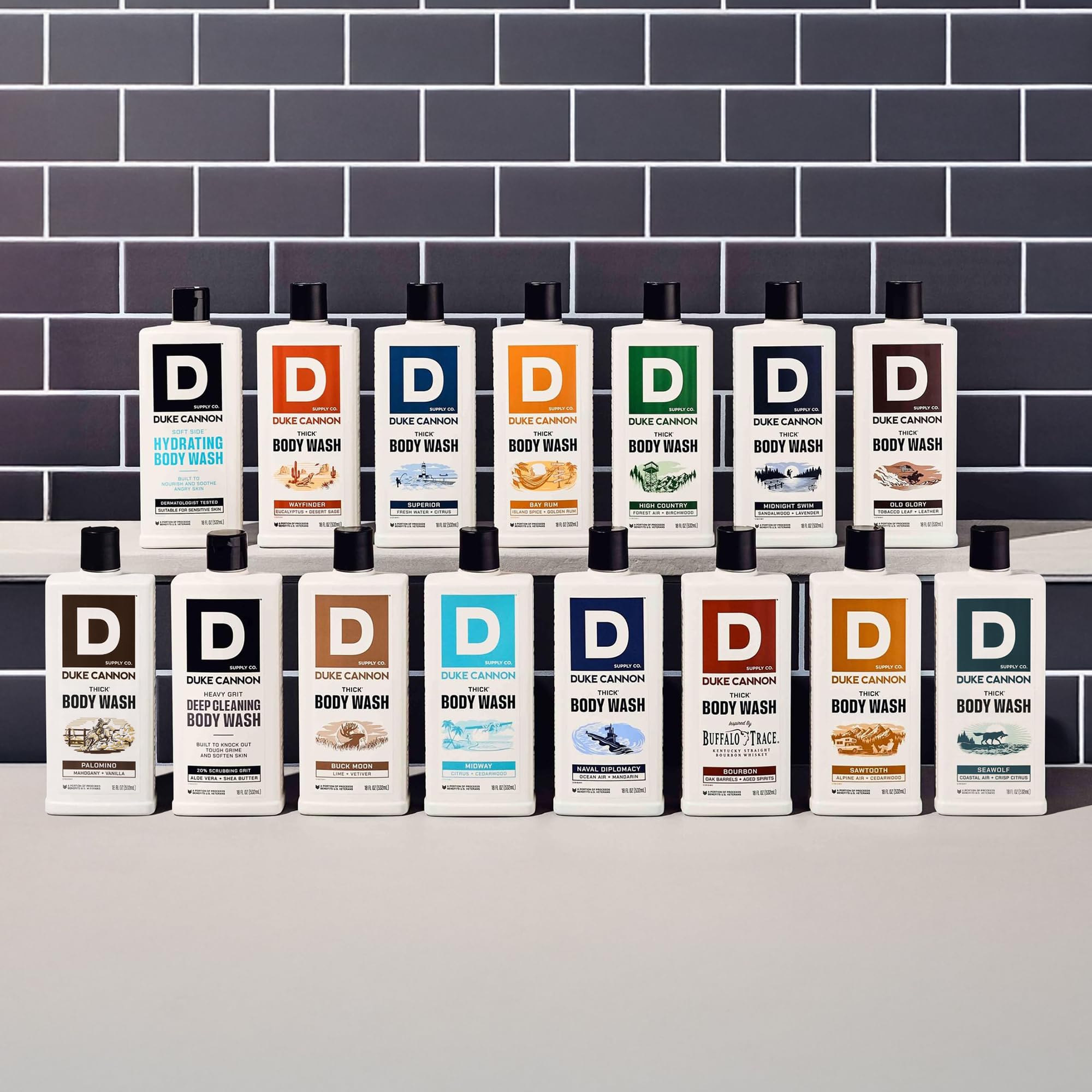 Duke Cannon Wayfinder representa valores de trabajo y comunidad.
