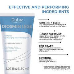 Dulac menthol cooling sensation after workouts or travel provides a brisk skin reset.