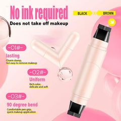Dulele easy removal with standard makeup remover.