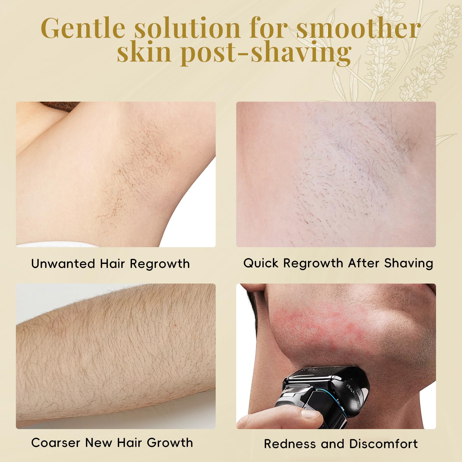 Fragrance-free Dumie packaging emphasizing gentle care for sensitive skin.