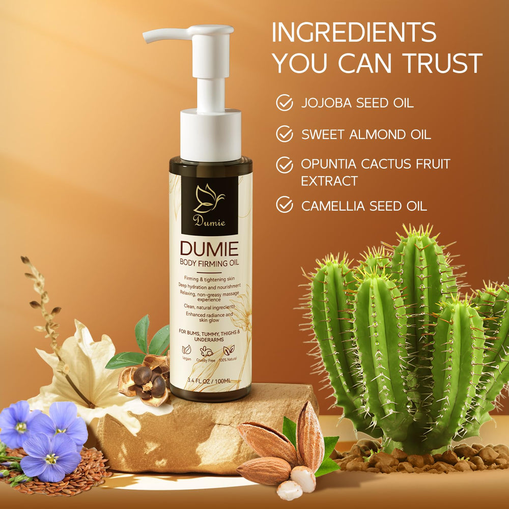 Dumie Jojoba oil detail closeup showing nourishing skin care ingredients