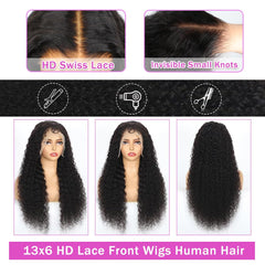 Dundix pre-plucked natural hairline wig highlighting soft baby hairs for realism.
