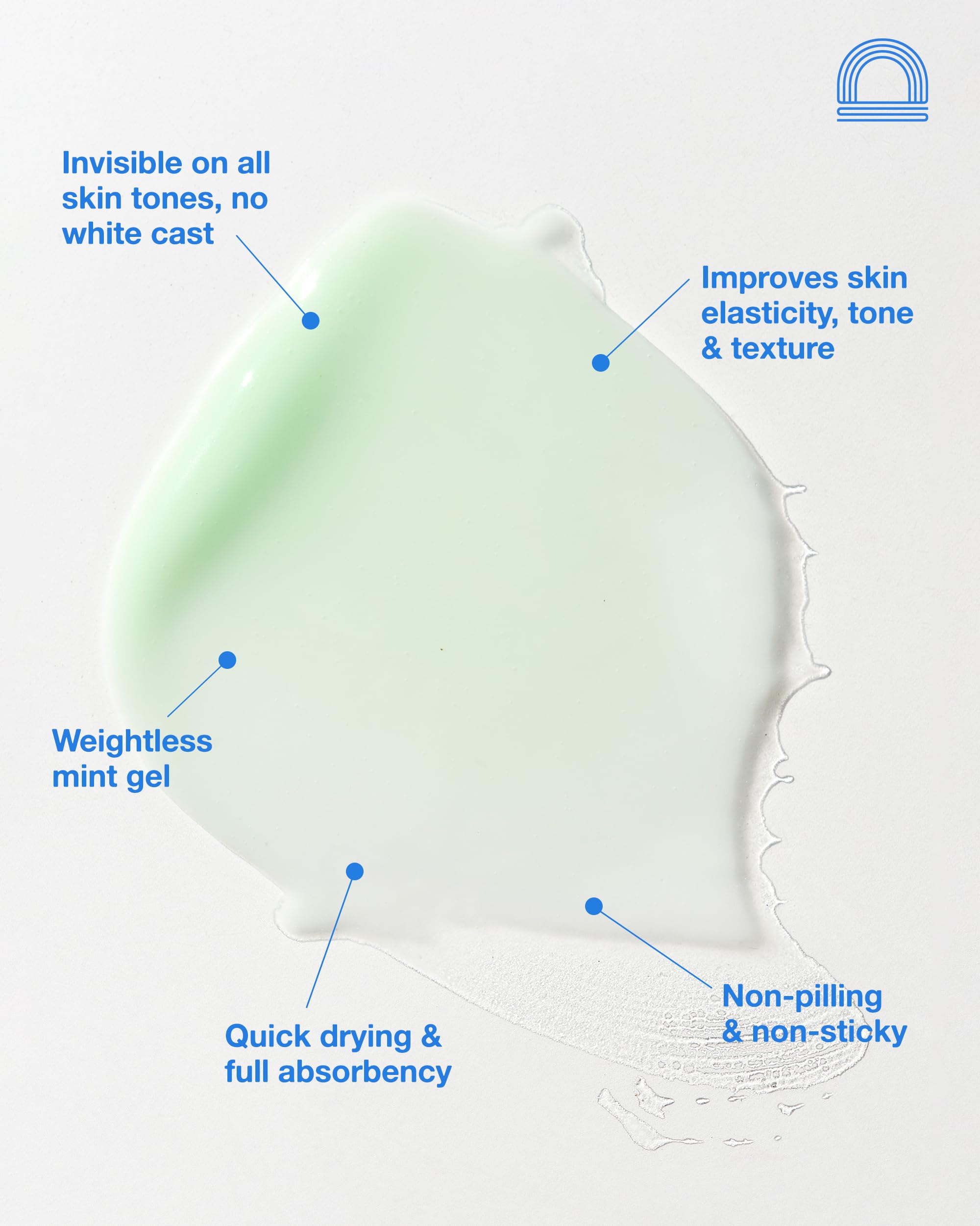 DUNE SUNCARE Mug Guard close-up texture showing smooth, absorbent cream