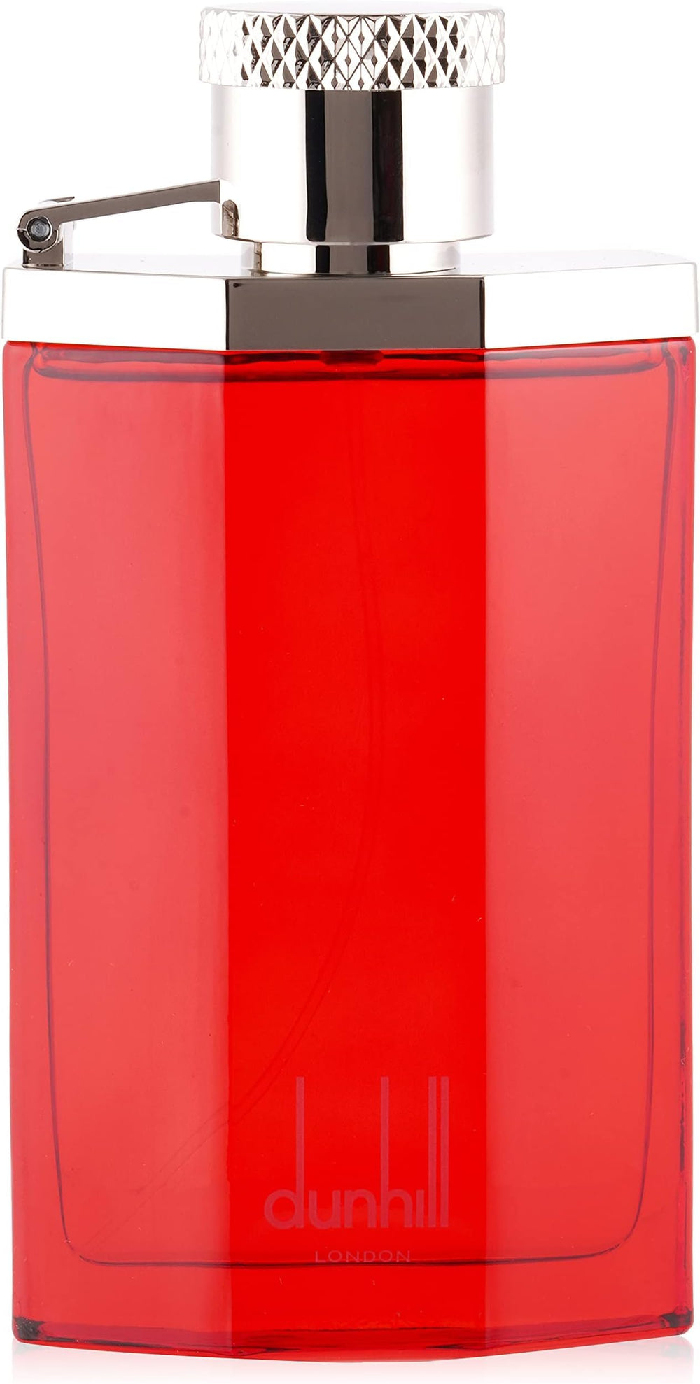 Dunhill Desire Red bottle front view, ideal for daily grooming.