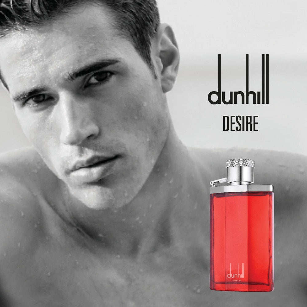 Dunhill Desire Red spray action, quick fragrance release for everyday use.