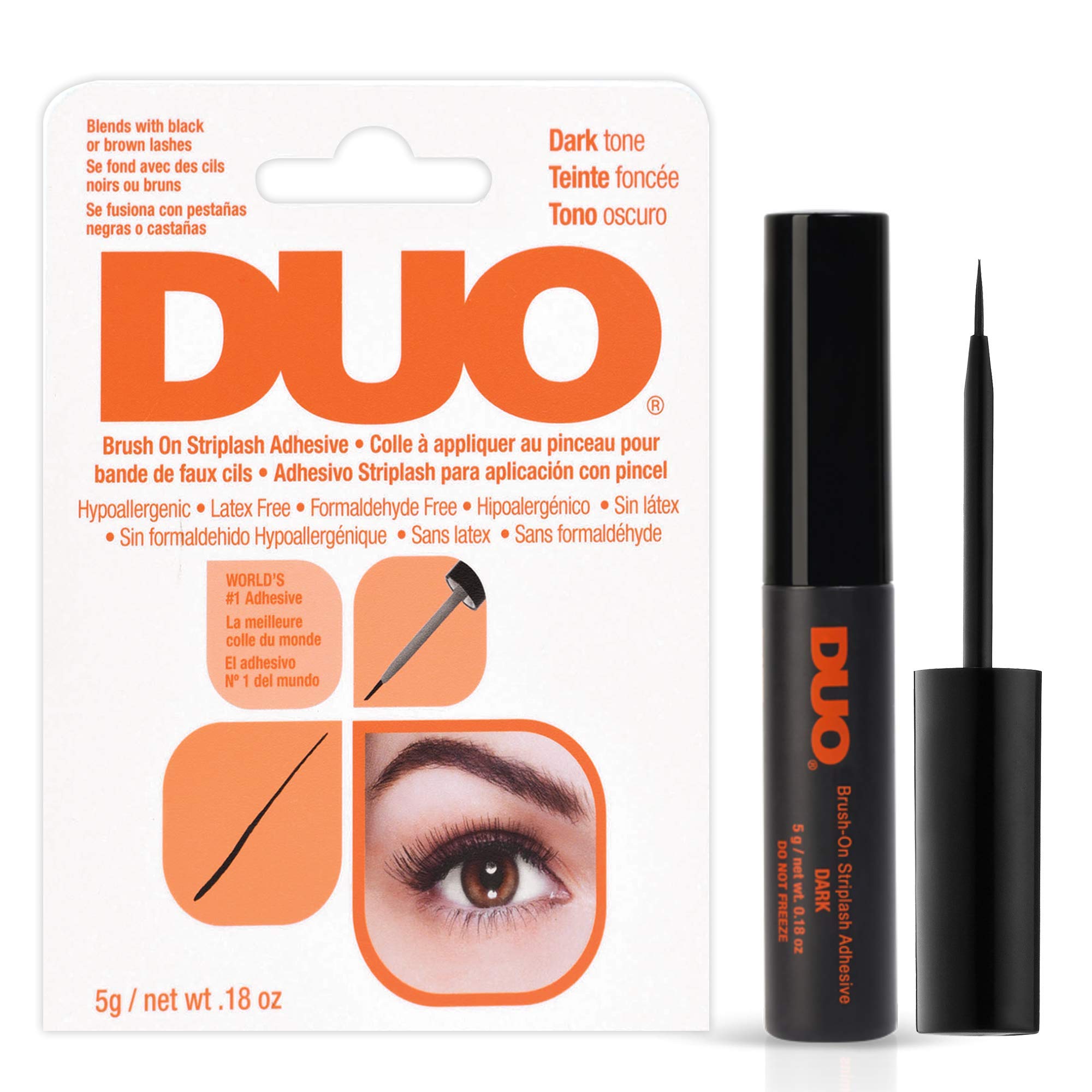 3-pack DUO provides backups for quick lash touch-ups.