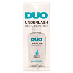 DUO Gentle Lash Glue Remover packaging shows clean, easy use for lash removal.