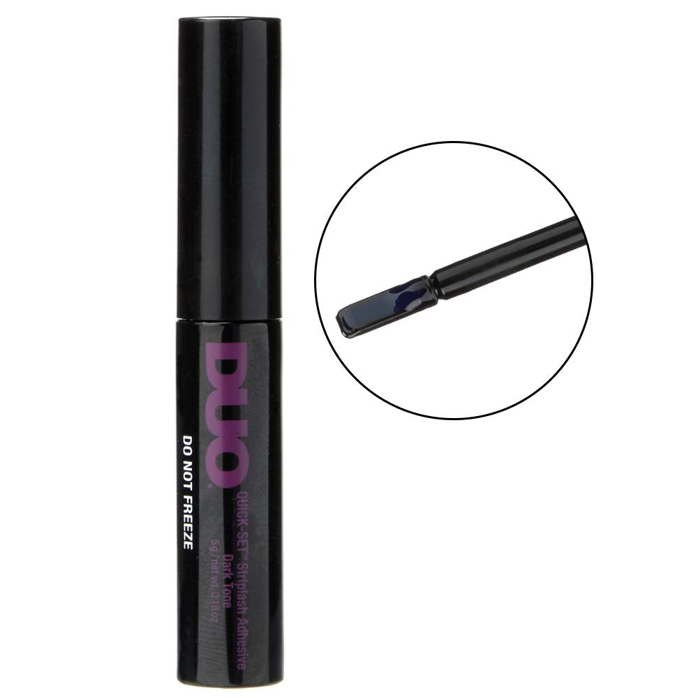 DUO latex-free formula offers a salon-grade option for sensitive eyes