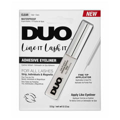 DUO Line It Lash It clear adhesive eyeliner for easy lash application