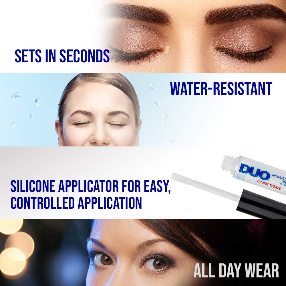 DUO lash glue tube with cap for portable touch-ups